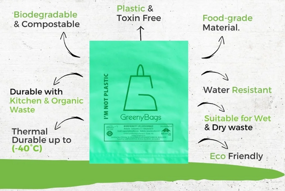 SuperEco compostable garbage bag